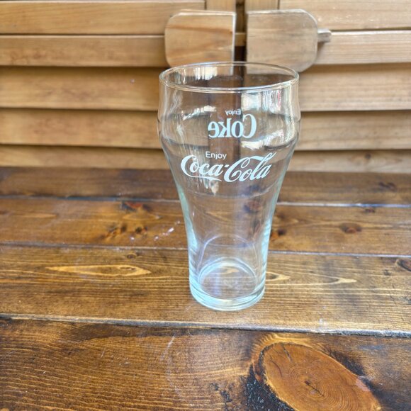 Set of 6 Coca-Cola Glasses – Classic Contour Shape – 16oz Drinkware - Picture 7 of 10